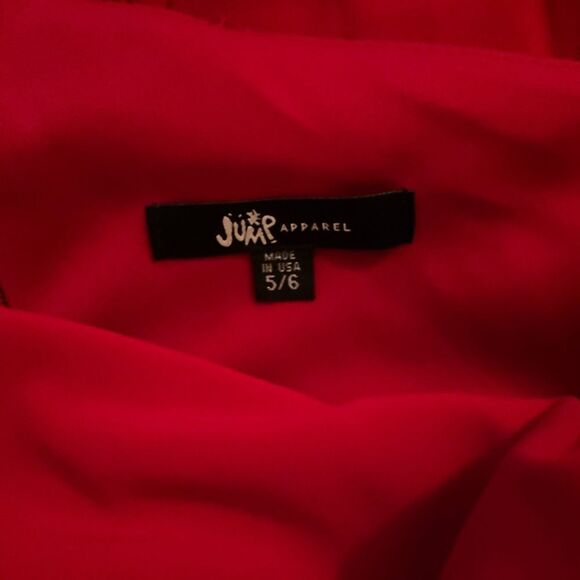 Jump Apparel Juniors One Shoulder Jersey Gown with Cutout - Picture 9 of 9